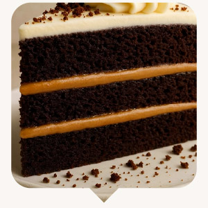 Chocolate & Dulce de Leche Cake