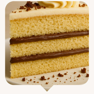Nutella & Vanilla Cake