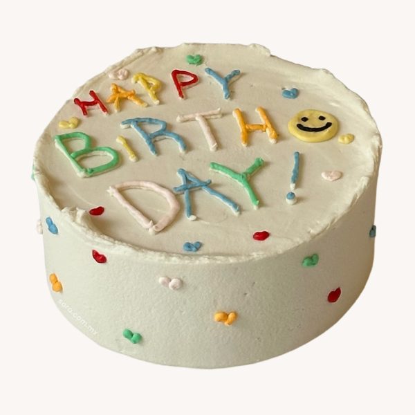 Colorful Basic Cake